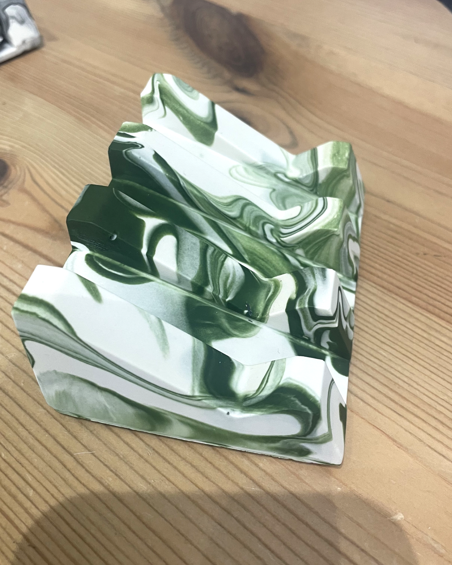 Jesmonite soap dish