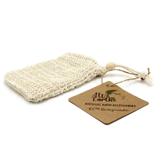 Jute soap pouch