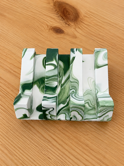 Jesmonite soap dish